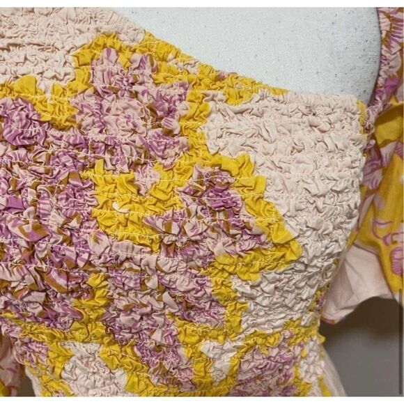 Free People Kalina Printed Midi Dress Size S - Picture 5 of 8